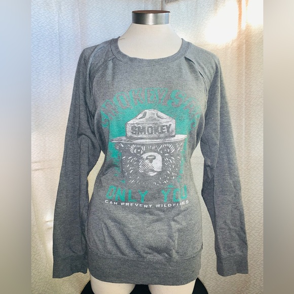 Smokey Bear Sweater (Only You Can Prevent Wild Fires) - Picture 4 of 6